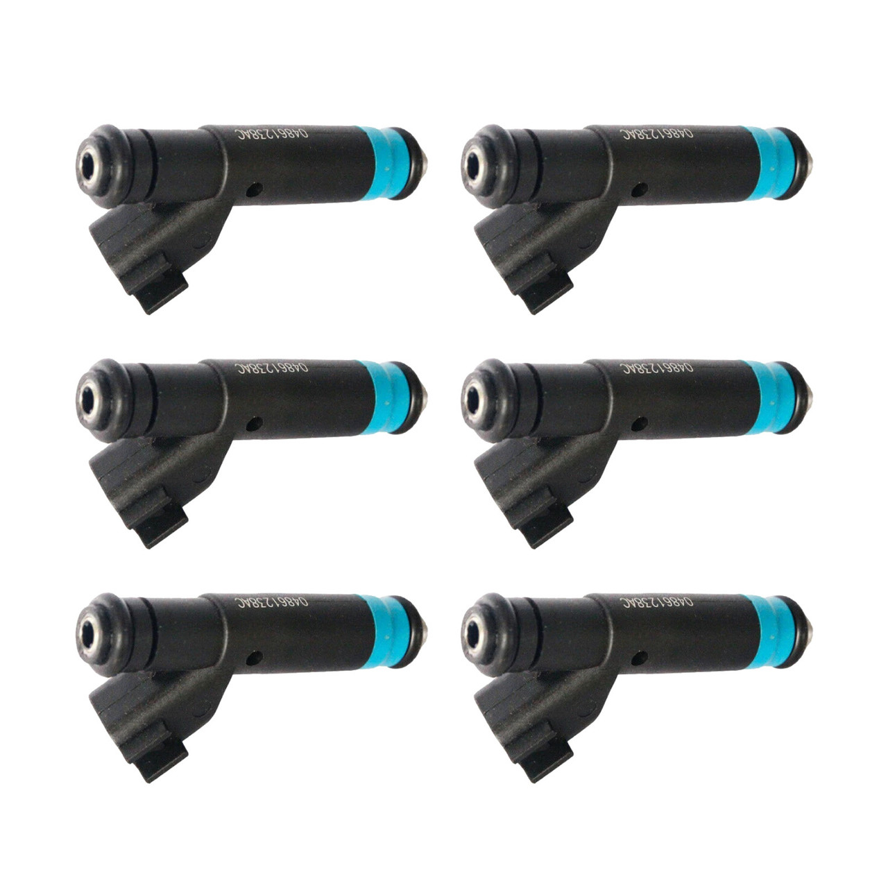 6Pcs Fuel Injector For Chrysler 05-08 For Dodge 3.8L V6 04861238AC