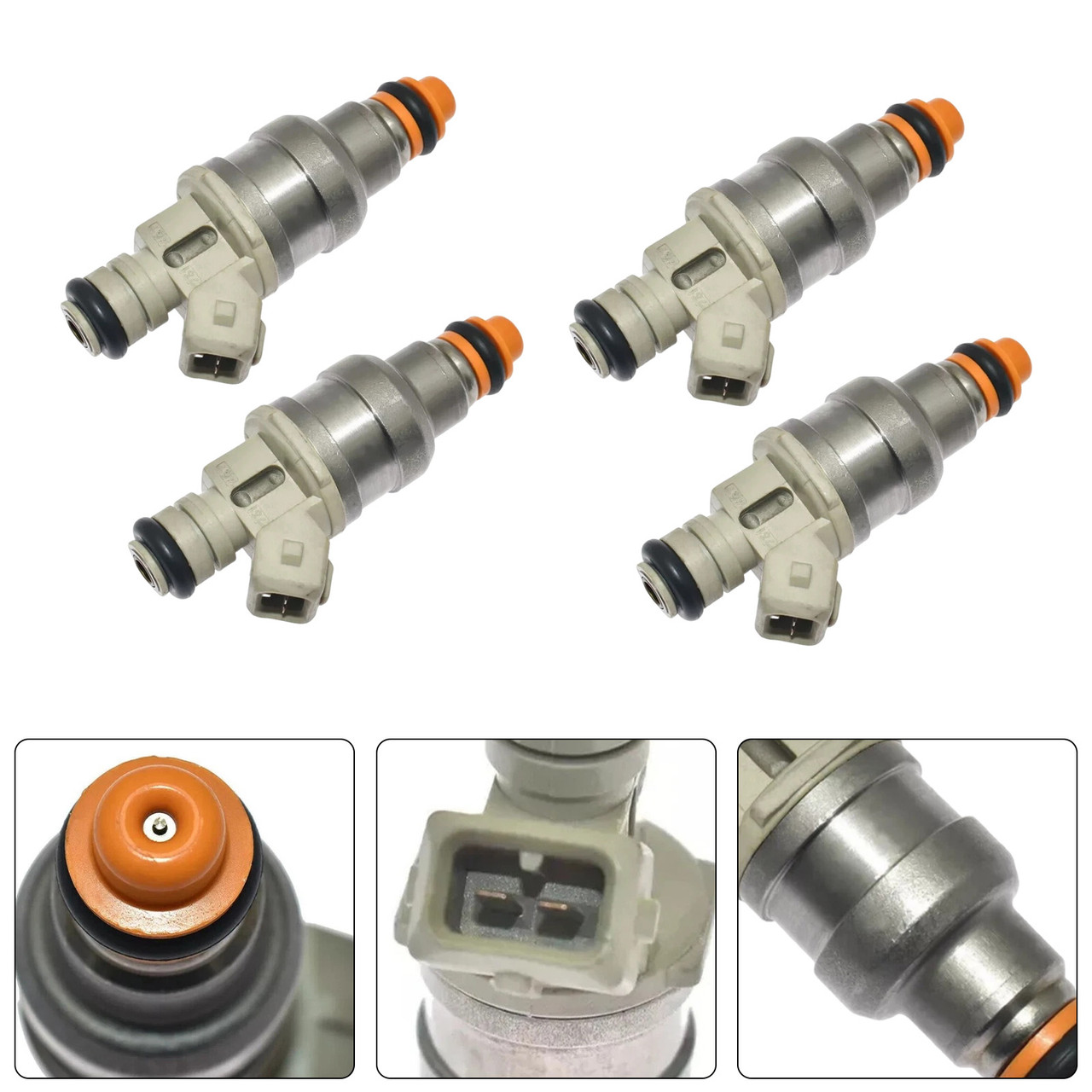 4Pcs Fuel Injector For Ford Ranger For Mazda B2500 F87E-D2A