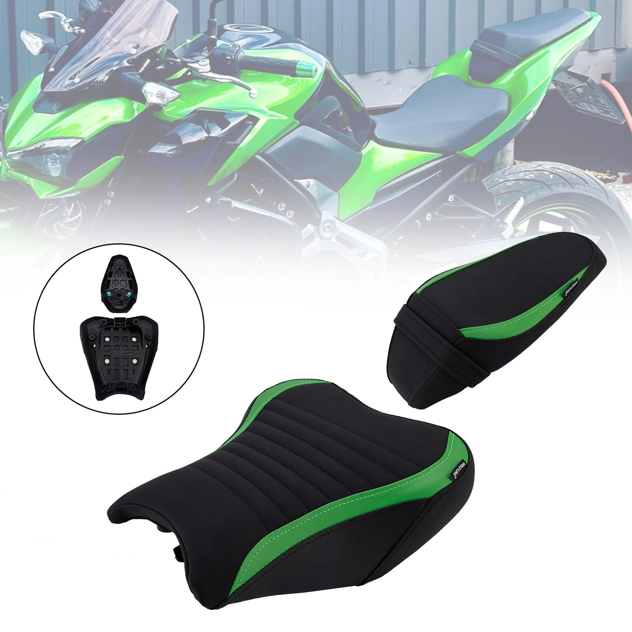 2017-2024 KAWASAKI NINJA Z900 Rider Seat Front Cushion Generic