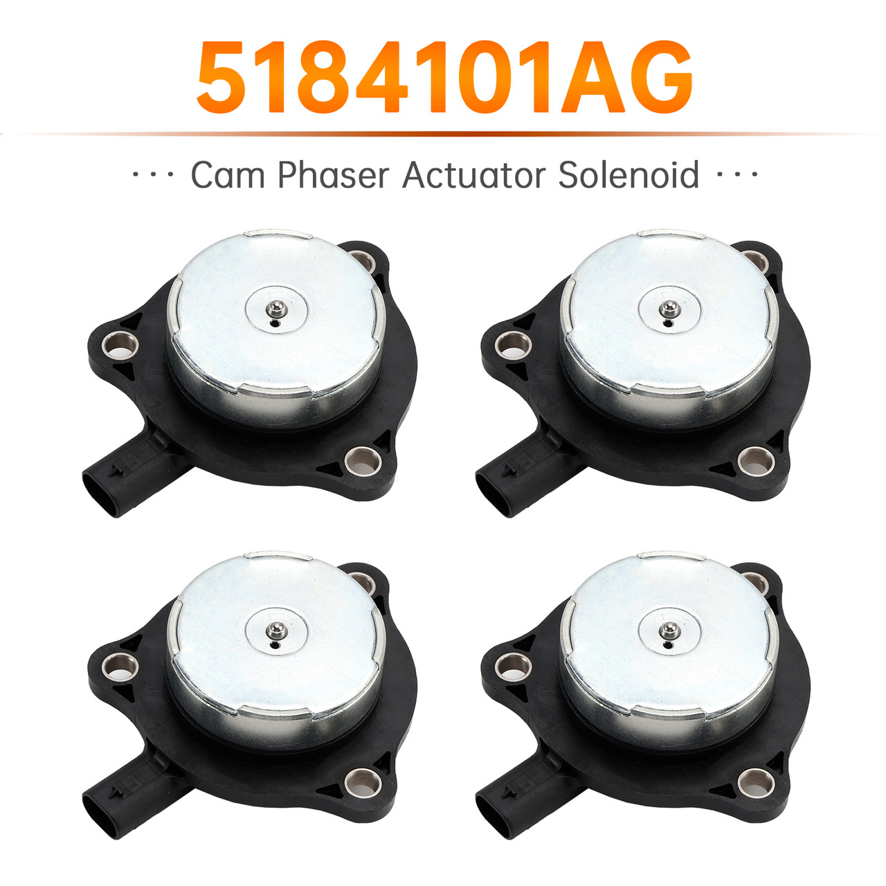 2011-2021 Dodge 3.6L V6 4PCS Cam Phaser Actuator Solenoid 5184101AG Generic