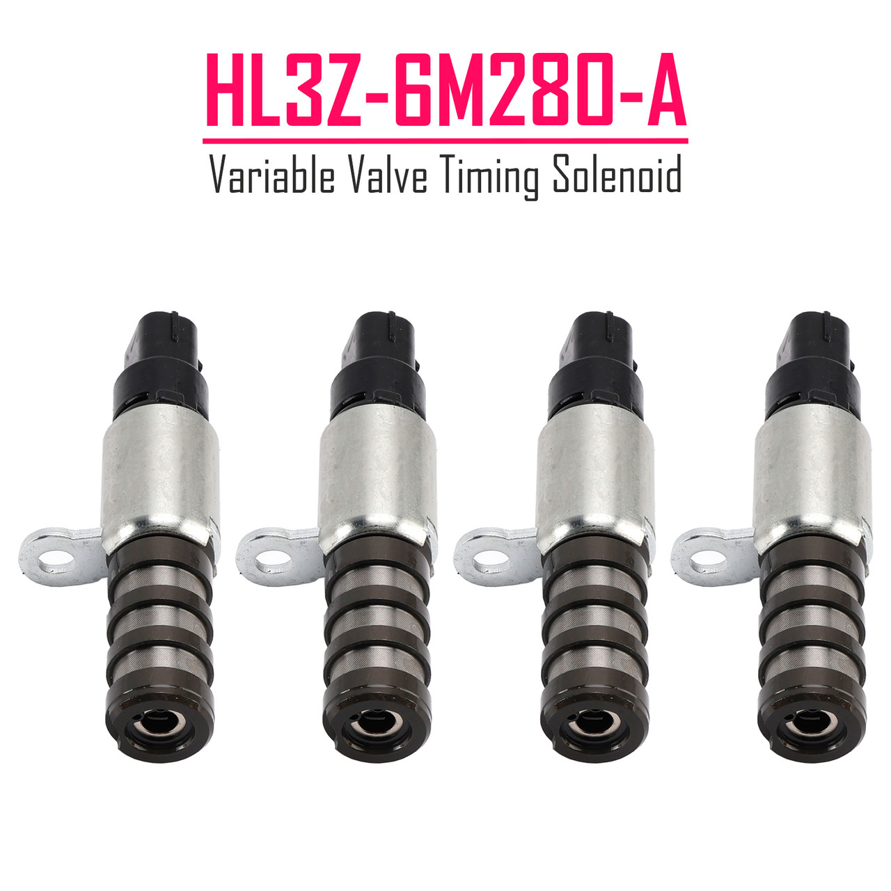 2018-2024 Mustang GT 5.0L 4PCS Variable Valve Timing Solenoid HL3Z-6M280-A Generic