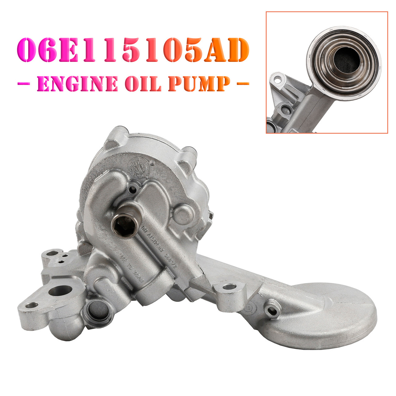 2008-2012 Audi A4 A5 A6 Quattro S4 S5 Q5 Engine Oil Pump 06E115105AD Generic