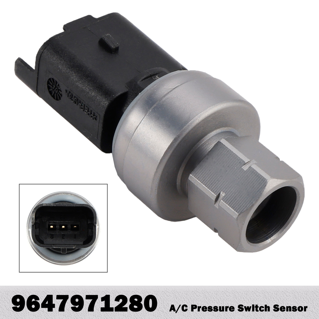 Citroen C2 Picasso C-Quatre C-Triomphe A/C Pressure Switch Sensor 9647971280 Generic