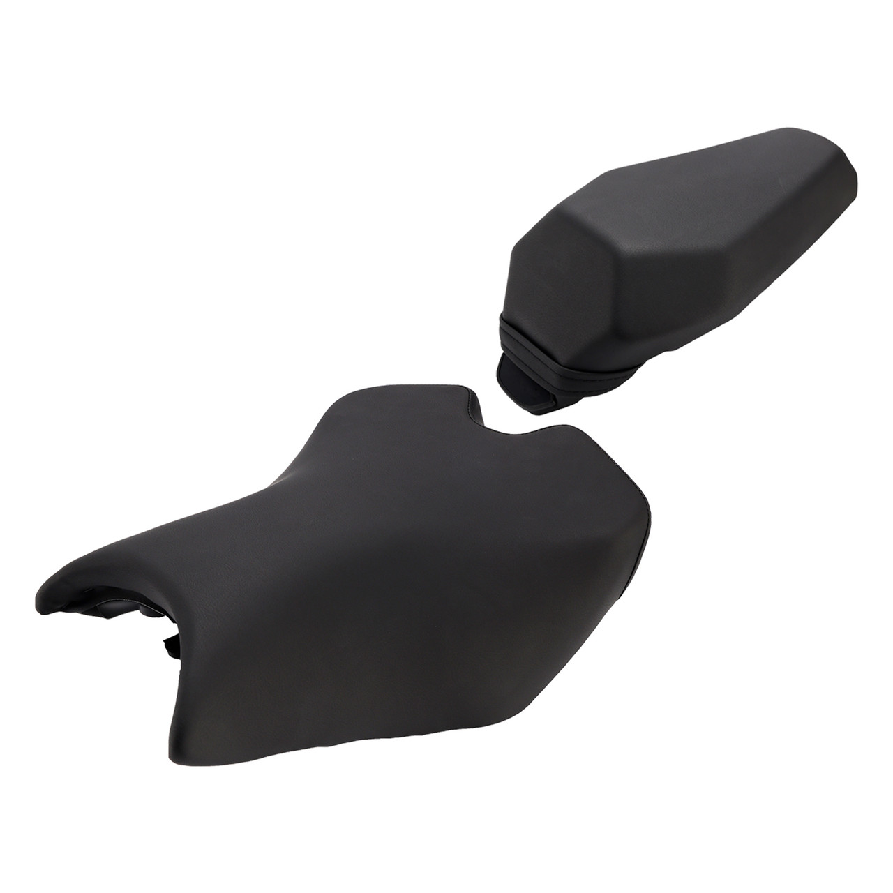 2025 Kawasaki Ninja Z900 Thickened Front&Rear Seat Driver Cushion Pu Black Generic