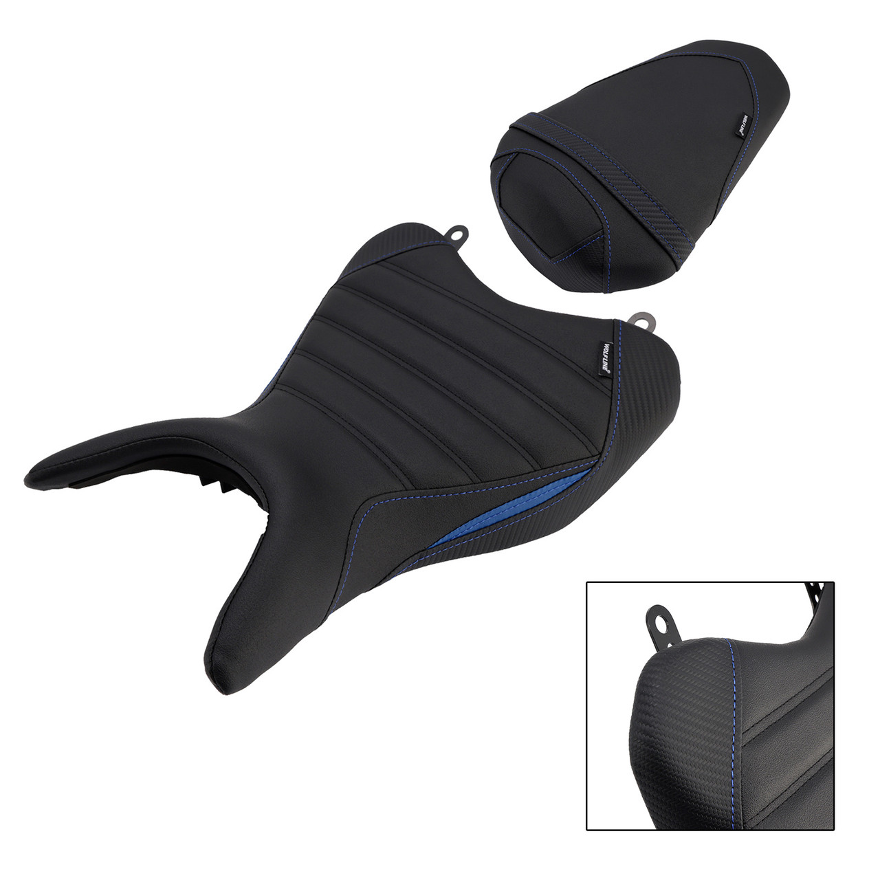 2025 Yamaha Yzf-R3 Mt-03 Front & Rear Seat Driver Cushion Blue Generic