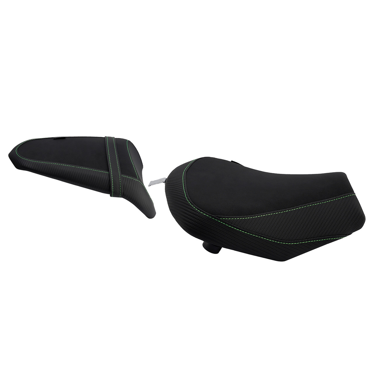 2017-2025 Kawasaki Ninja 650 Z650 Front & Rear Seat Driver Cushion Green Generic