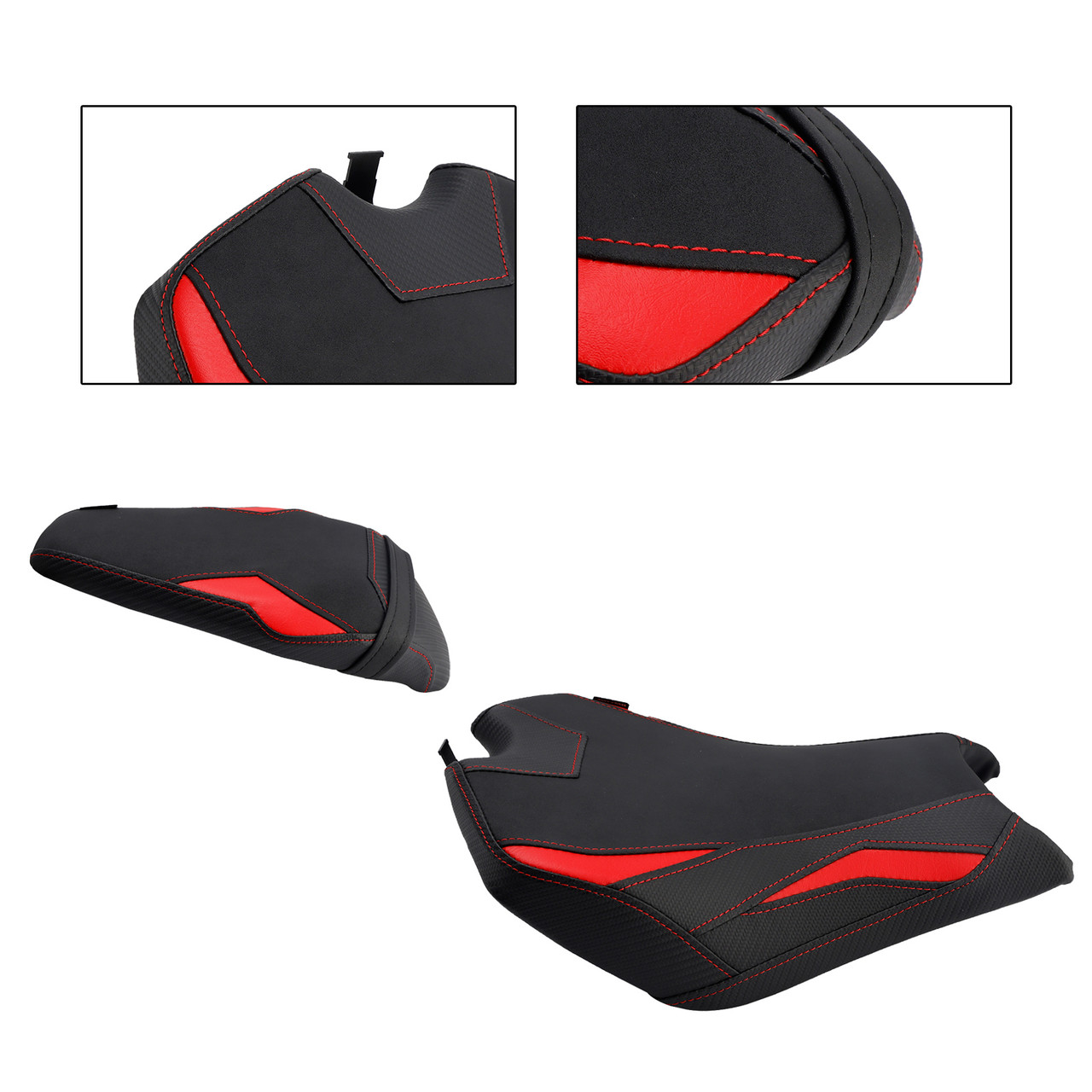 2025 Kawasaki Z900 Zr900-F Front & Rear Seat Driver Cushion Red Generic