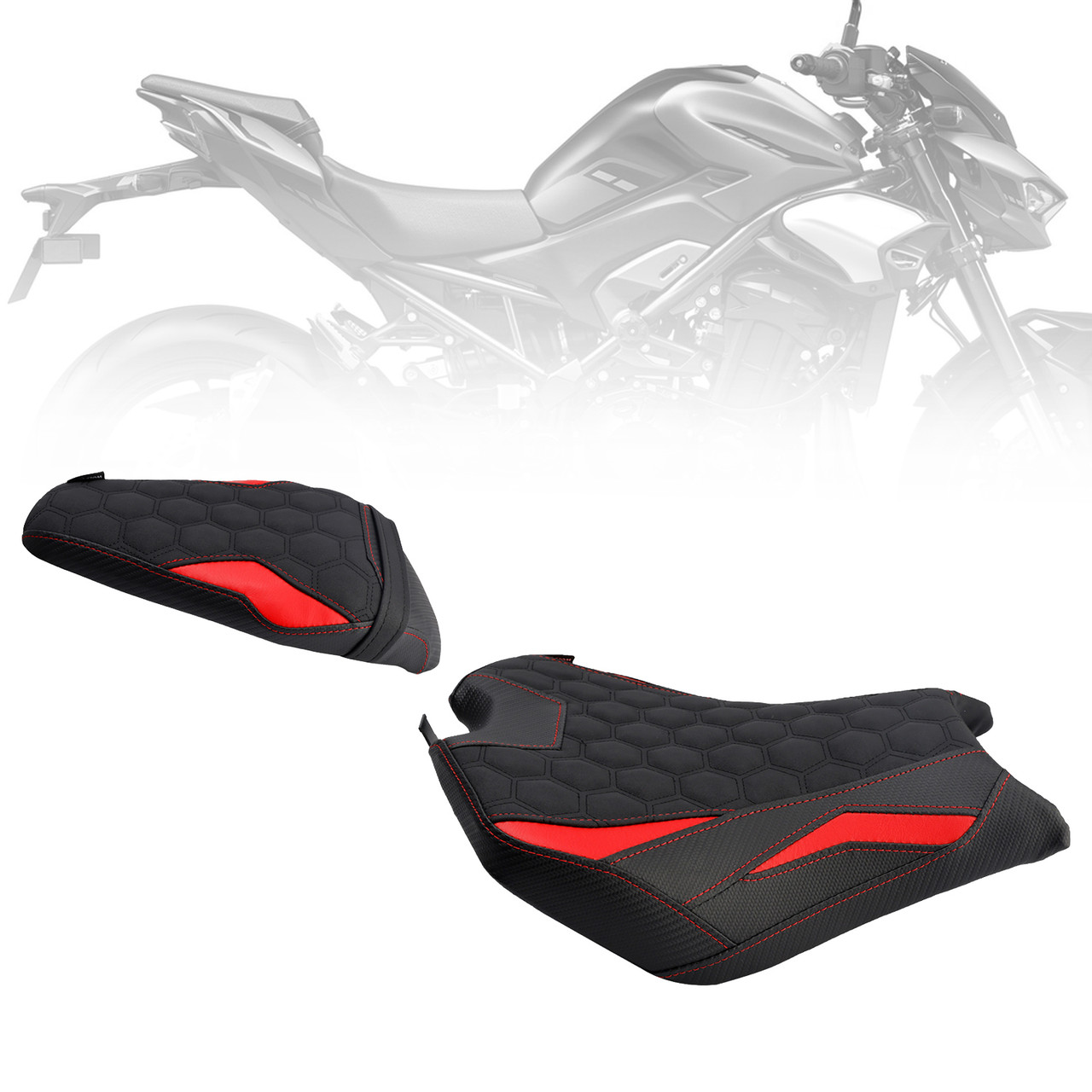 2025 Kawasaki Z900 Zr900-F Front & Rear Seat Driver Cushion RD Generic