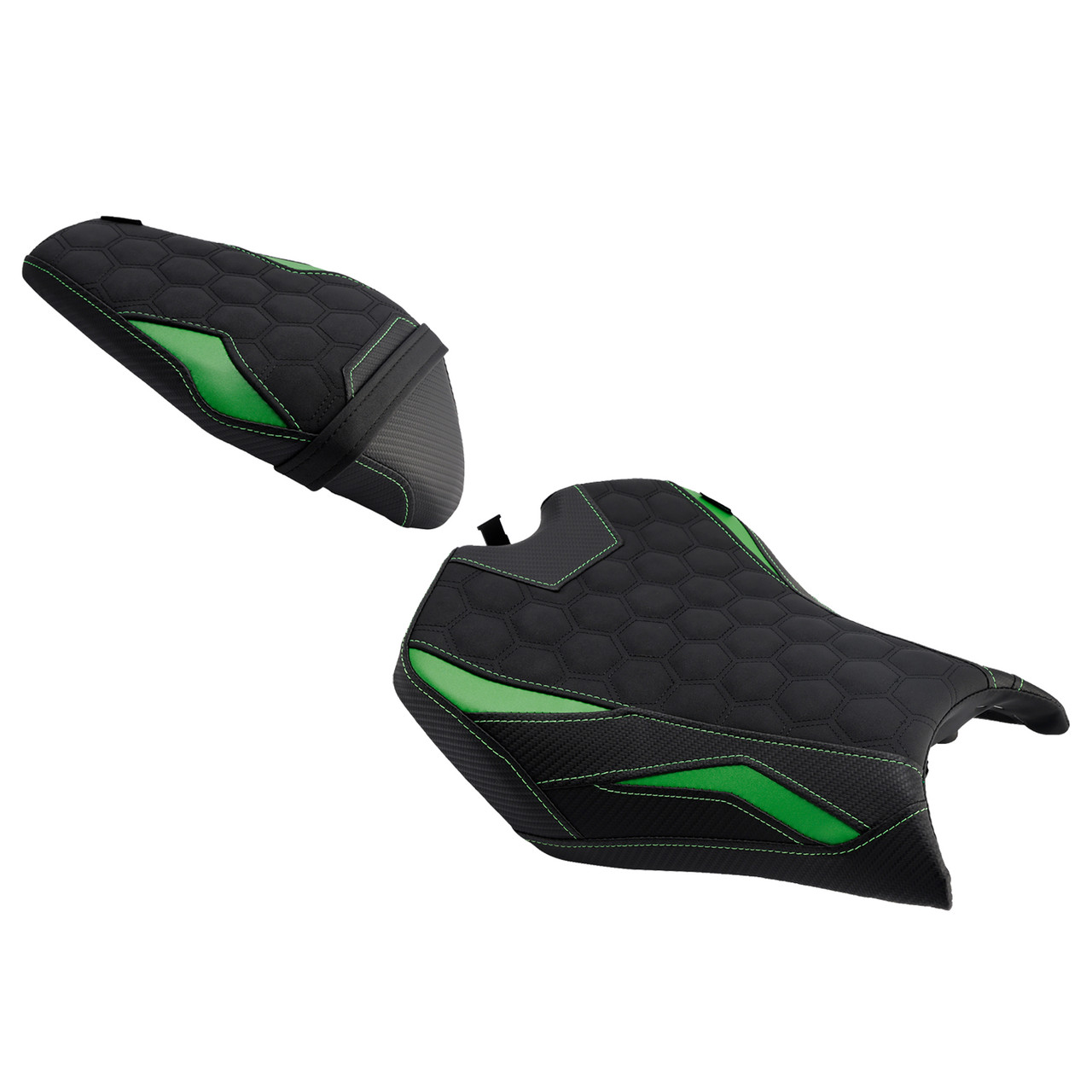 2025 Kawasaki Z900 Zr900-F Front & Rear Seat Driver Cushion GRN Generic