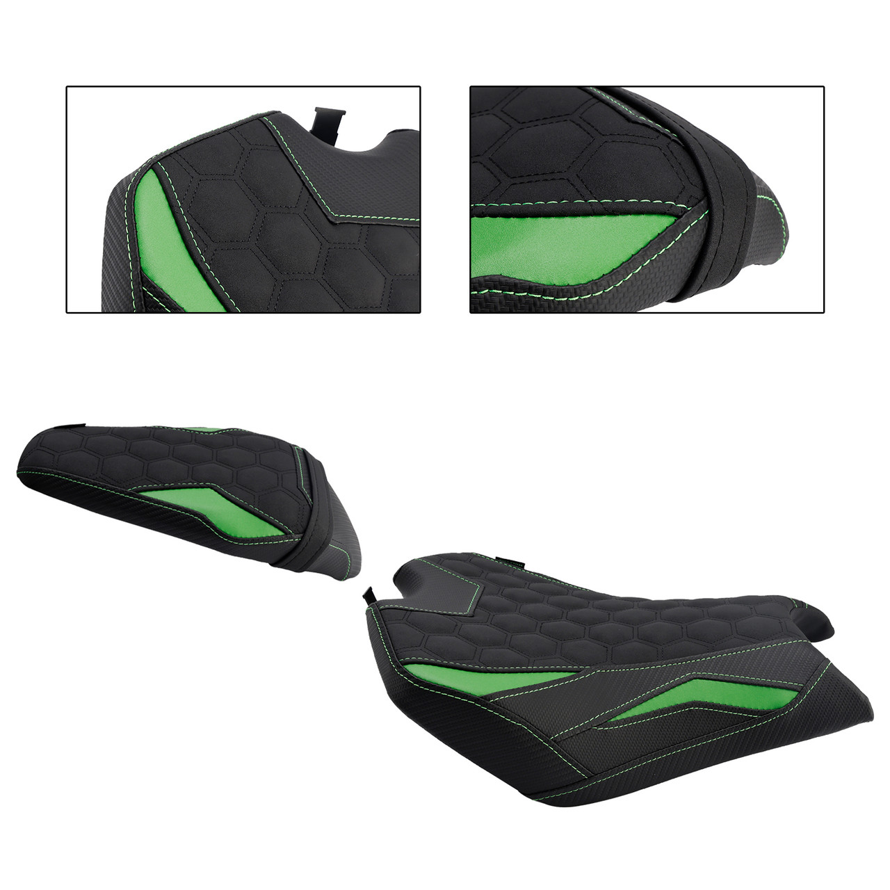 2025 Kawasaki Z900 Zr900-F Front & Rear Seat Driver Cushion GRN Generic