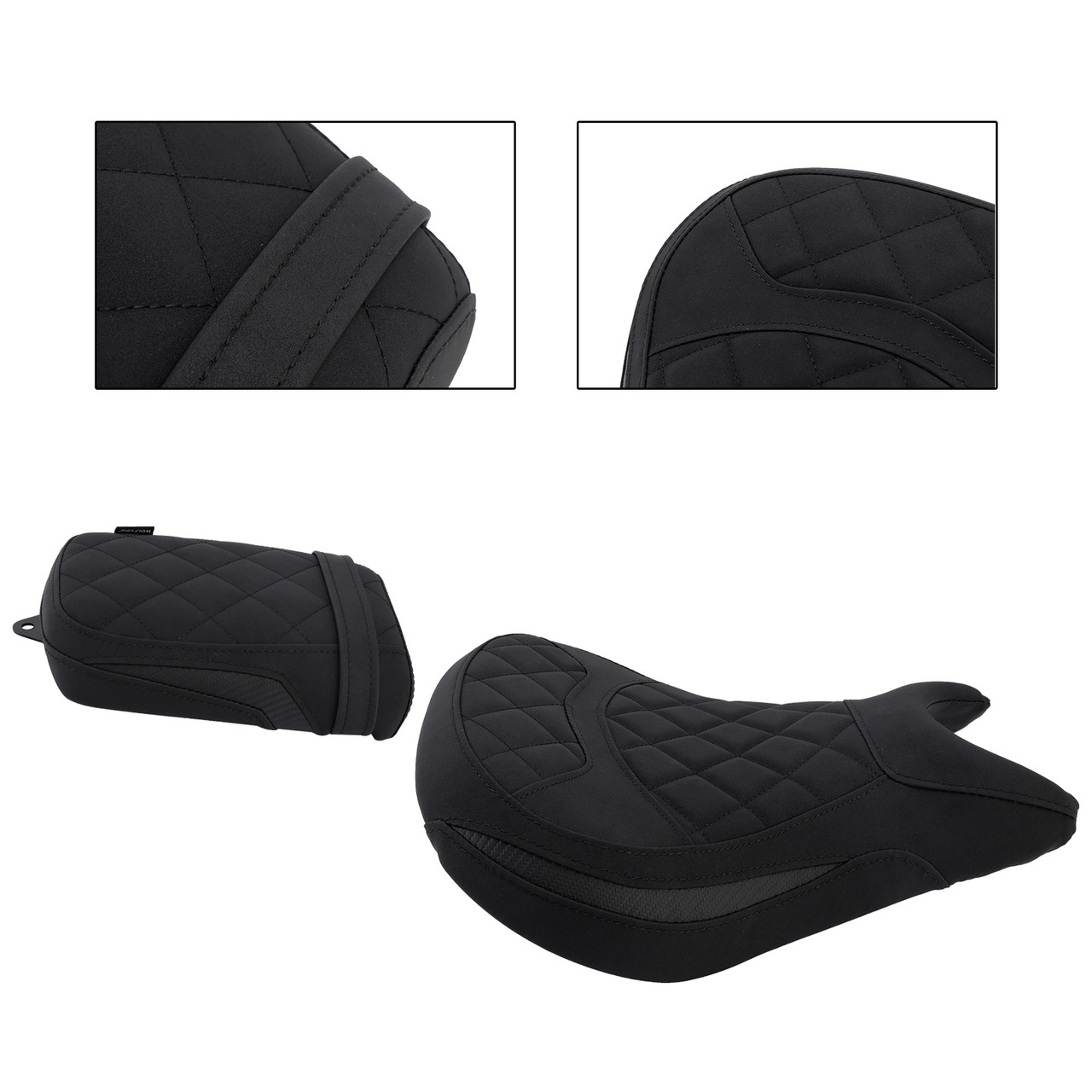 2024-2025 Kawasaki Eliminator 500 Front & Rear Seat Driver Cushion Lower Black Generic