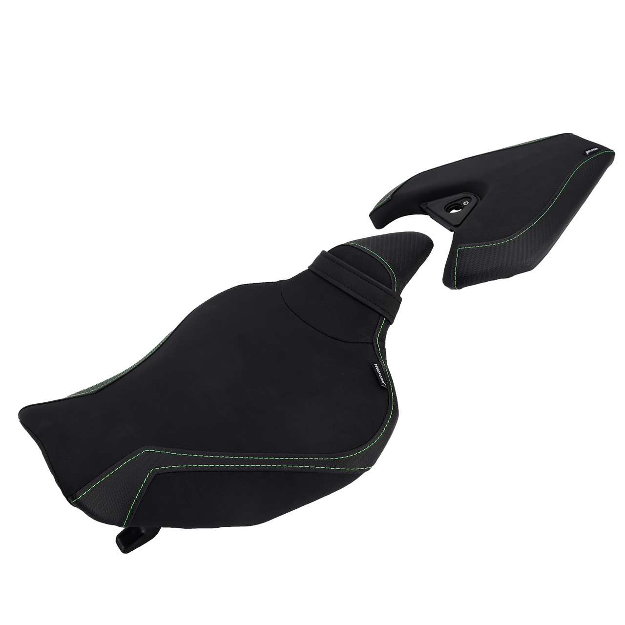 2014-2025 Kawasaki Z1000 Front & Rear Seat Driver Cushion Black Generic