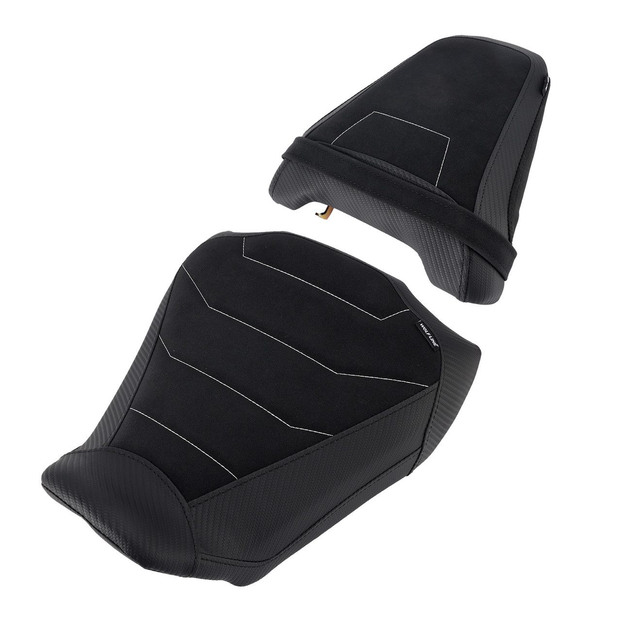 2024-2025 Honda Cb650R Cbr650R Front&Rear Raider Passenger Cushion Kit Black Generic