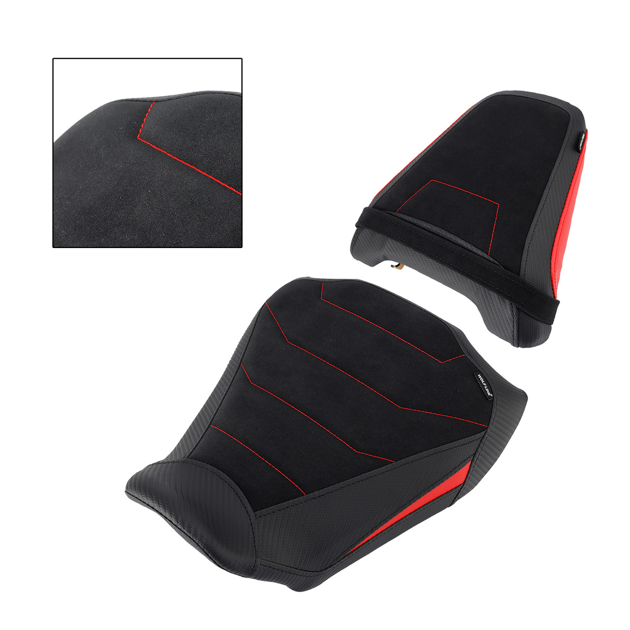 2024-2025 Honda Cb650R Cbr650R Front&Rear Raider Passenger Cushion Kit Rd Generic