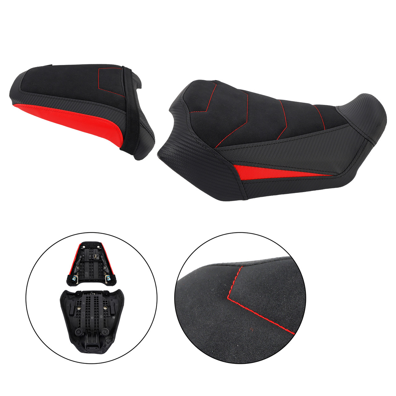 2024-2025 Honda Cb650R Cbr650R Front&Rear Raider Passenger Cushion Kit Rd Generic