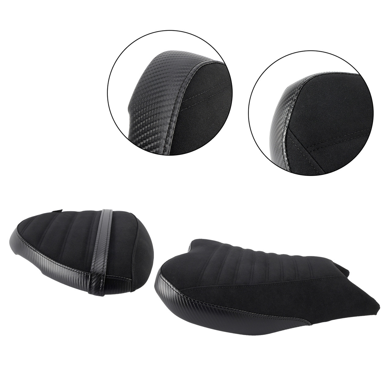 2022-2024 Suzuki Hayabusa Gsx1300R Front&Rear Raider Passenger Cushion Kit Black Generic