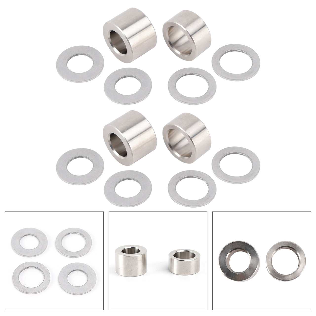 2Pack 1600036 Bypass Tube Eliminator Kit Aluminum Shunts And Sealing Washers Bypass Tube Eliminator Kit