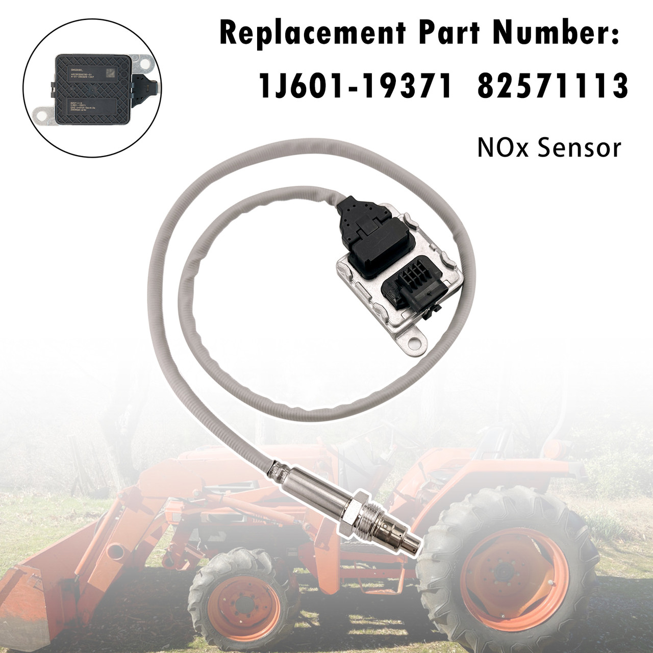 1J601-19371 82571113 Nitrogen Oxide Sensor NOX Sensor For Kubota Tractor