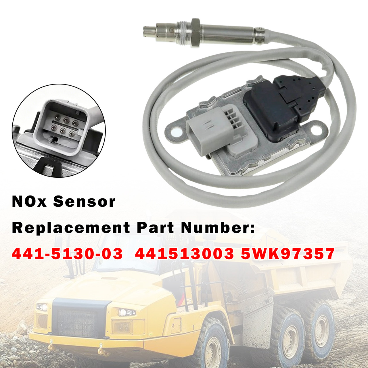 441-5130-03 441513003 5WK97357 Nitrogen Oxide Nox Sensor For CAT Caterpillar