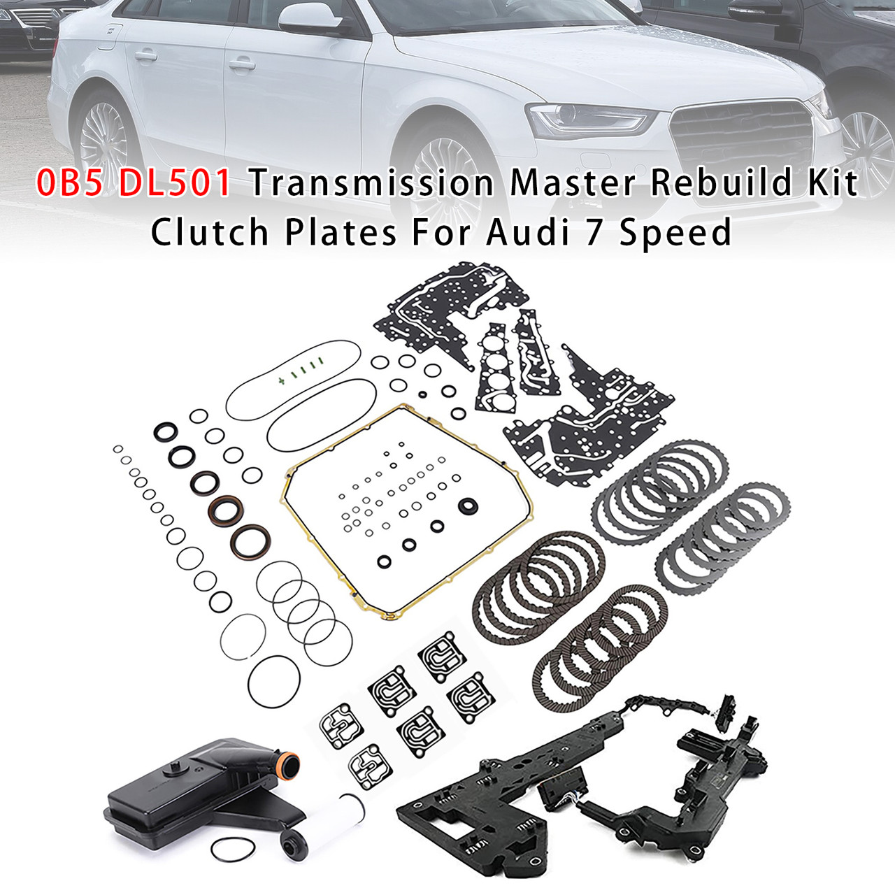 2014-2016 PORSCHE MACAN 2.0L 3.0L 3.6L 0B5 DL501 Transmission Master Rebuild Kit Clutch Plates Generic