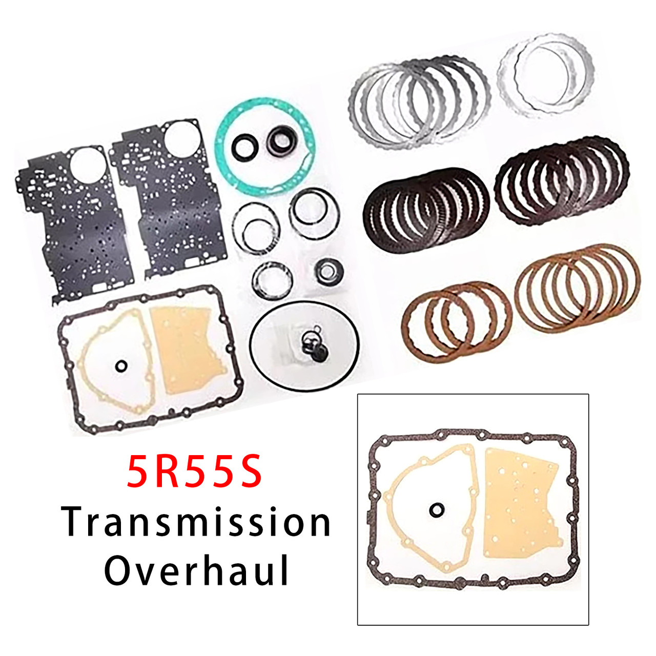 5R55S Auto Transmission Rebuild Kit Overhaul Clutch Plate For Ford RWD 5-Speed