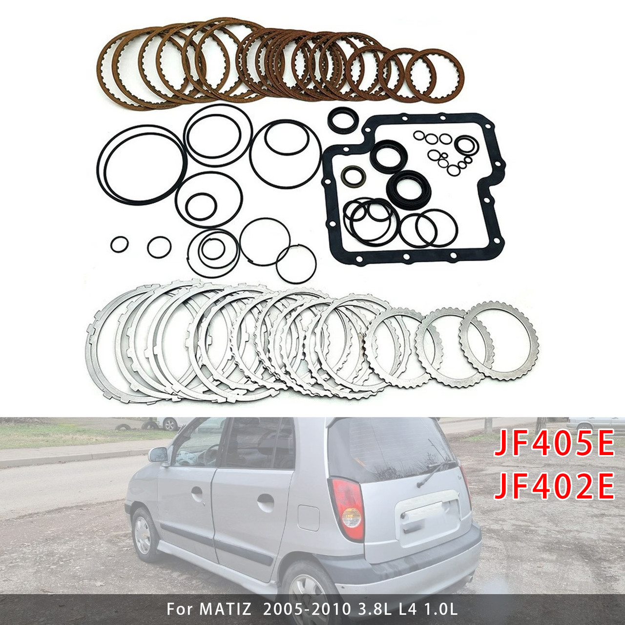 JF405E JF402E Auto Transmission Master Rebuild Kit Clutch Plates For Suzuki Kia