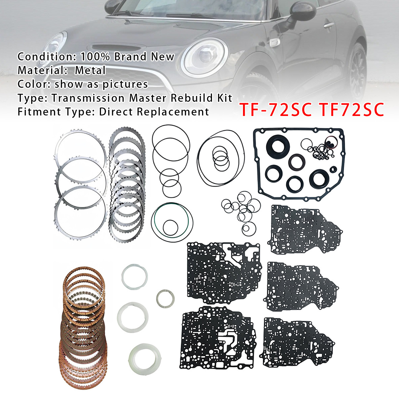 Transmission Master Repair Kit TF-72SC TF72SC For Peugeot BMW MINI 6-Speed Automatic Generic
