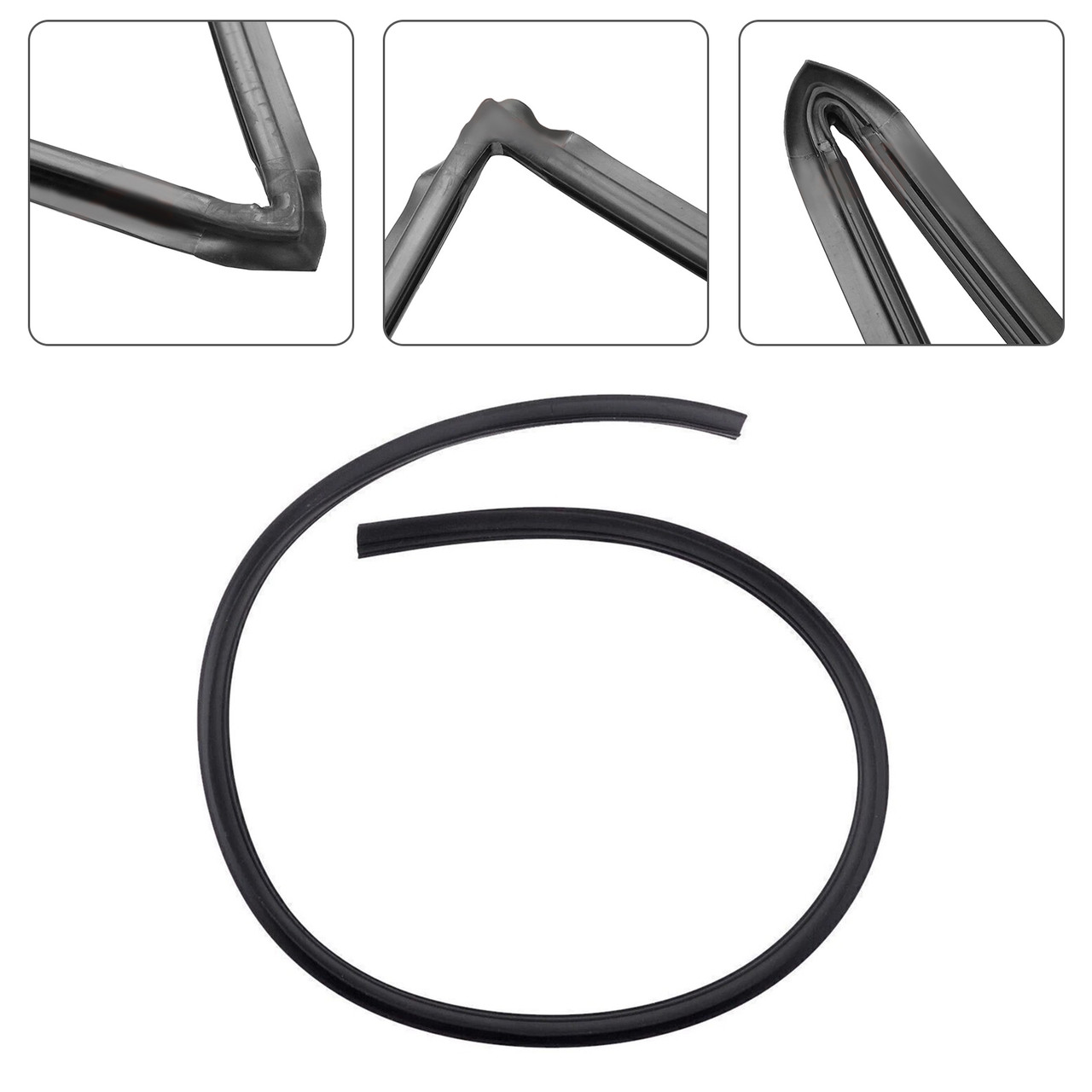 2004-2010 BMW E60 5 Series 525i 530i 528i Rear Window Upper Moulding Trim Seal 51317027916 Generic