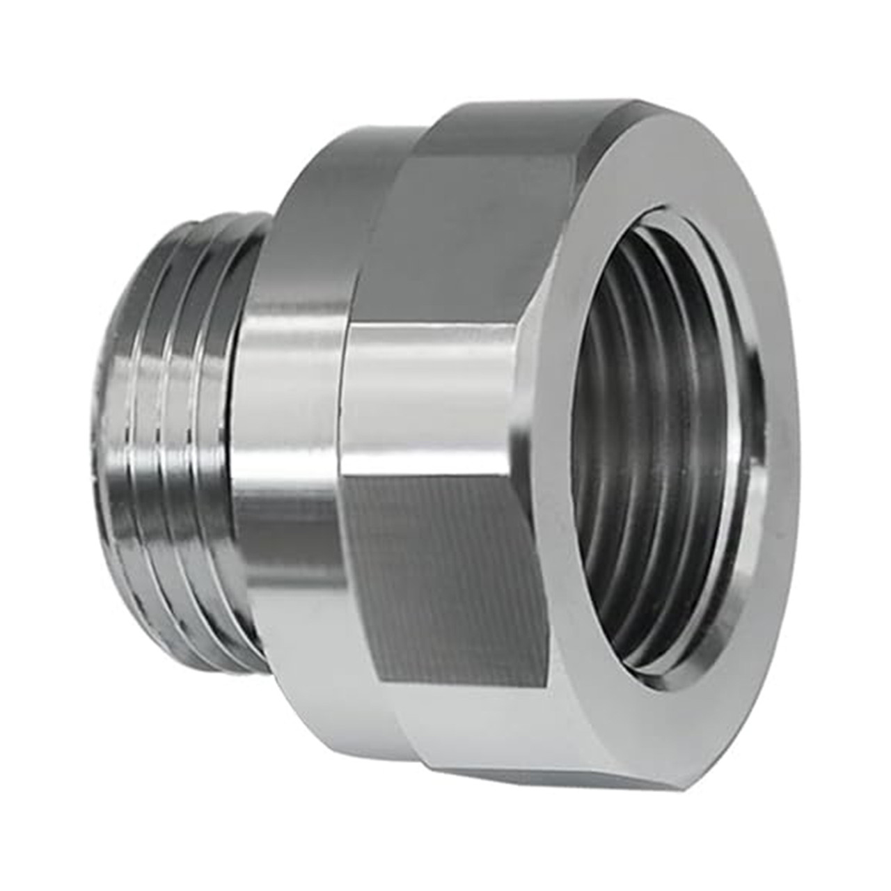 Thread Size Oil Drain Valve Adapter Silver A-211 27mm-2.0
