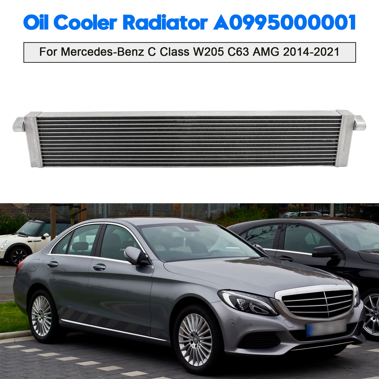 2014- Mercedes-Benz C-Class Oil Cooler Radiator A0995000001 Generic