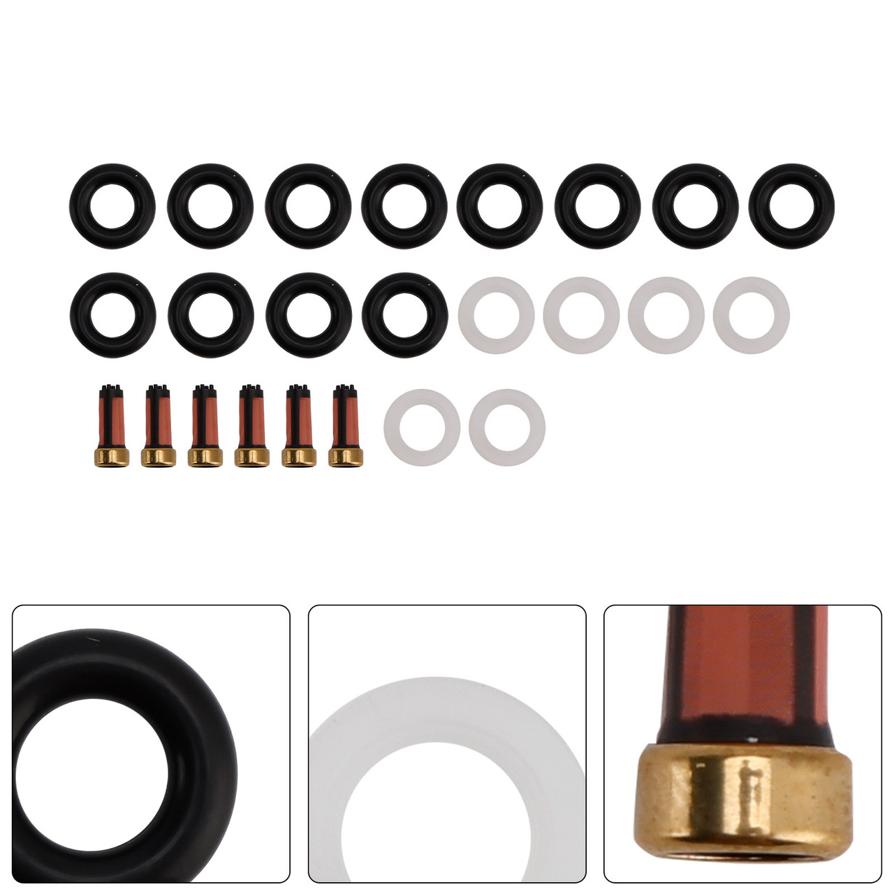1994-2009 Vauxhall Omega Vectra Fuel Injector Seal O-Ring 0280155985 Generic