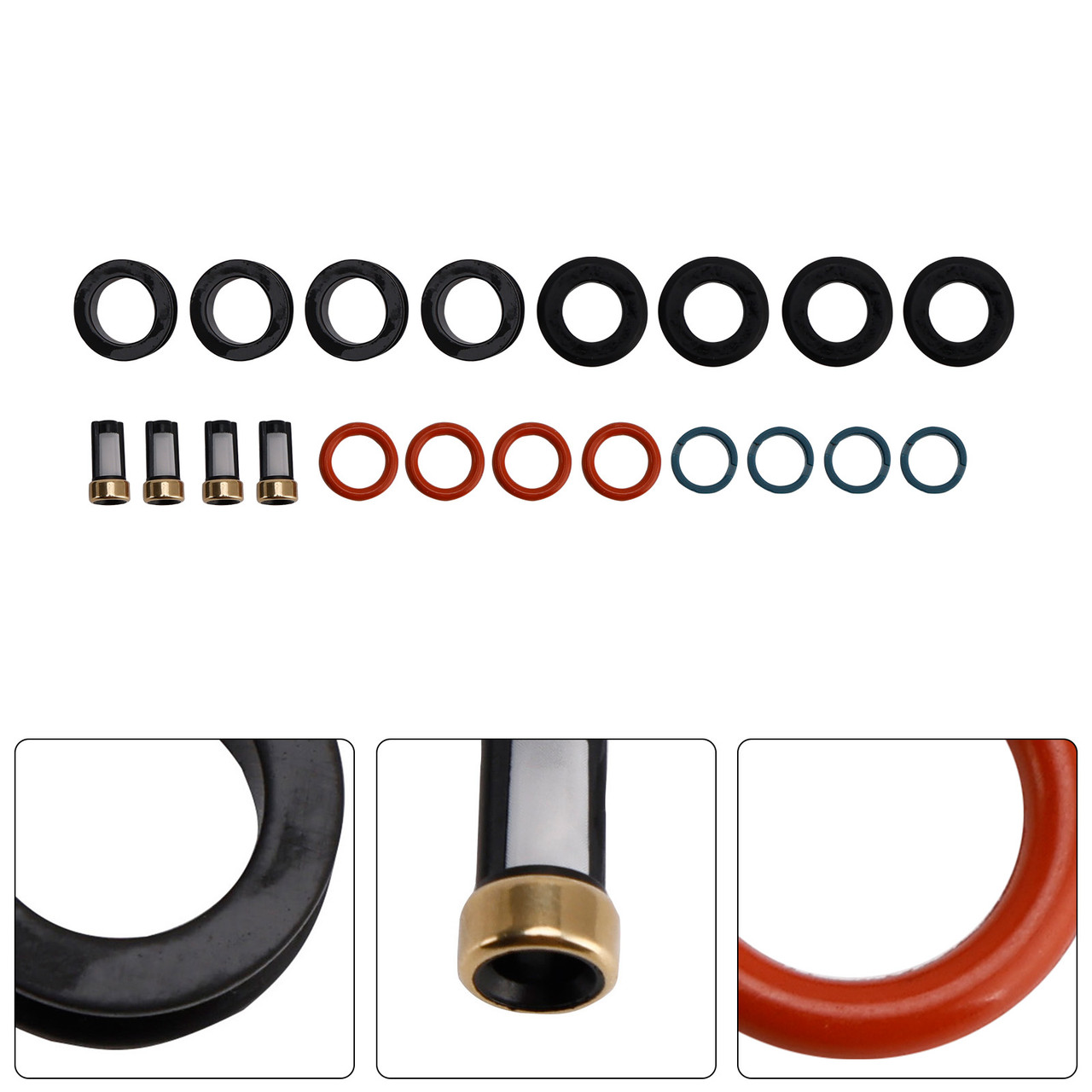 2009-2013 Suzuki Grand Vitara 2.4L Fuel Injector Seal O-Ring 15710-78K00 Generic