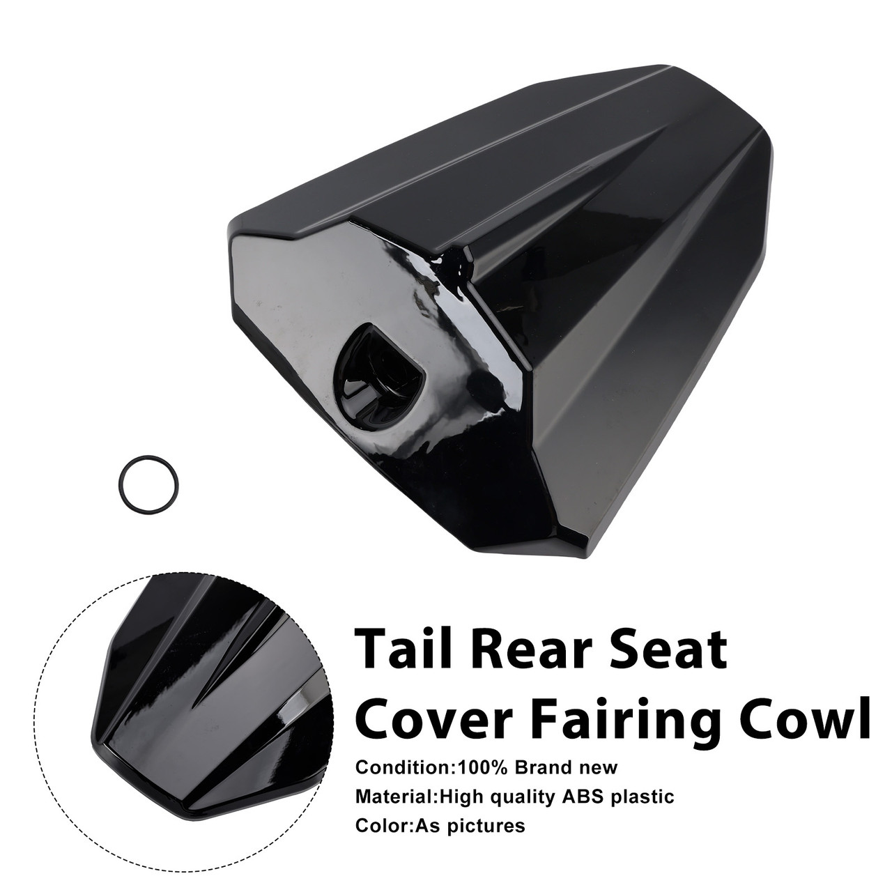 2024-2026 Yamaha MT-09 / MT-09 SP Tail Rear Seat Cover Fairing Cowl Black Generic