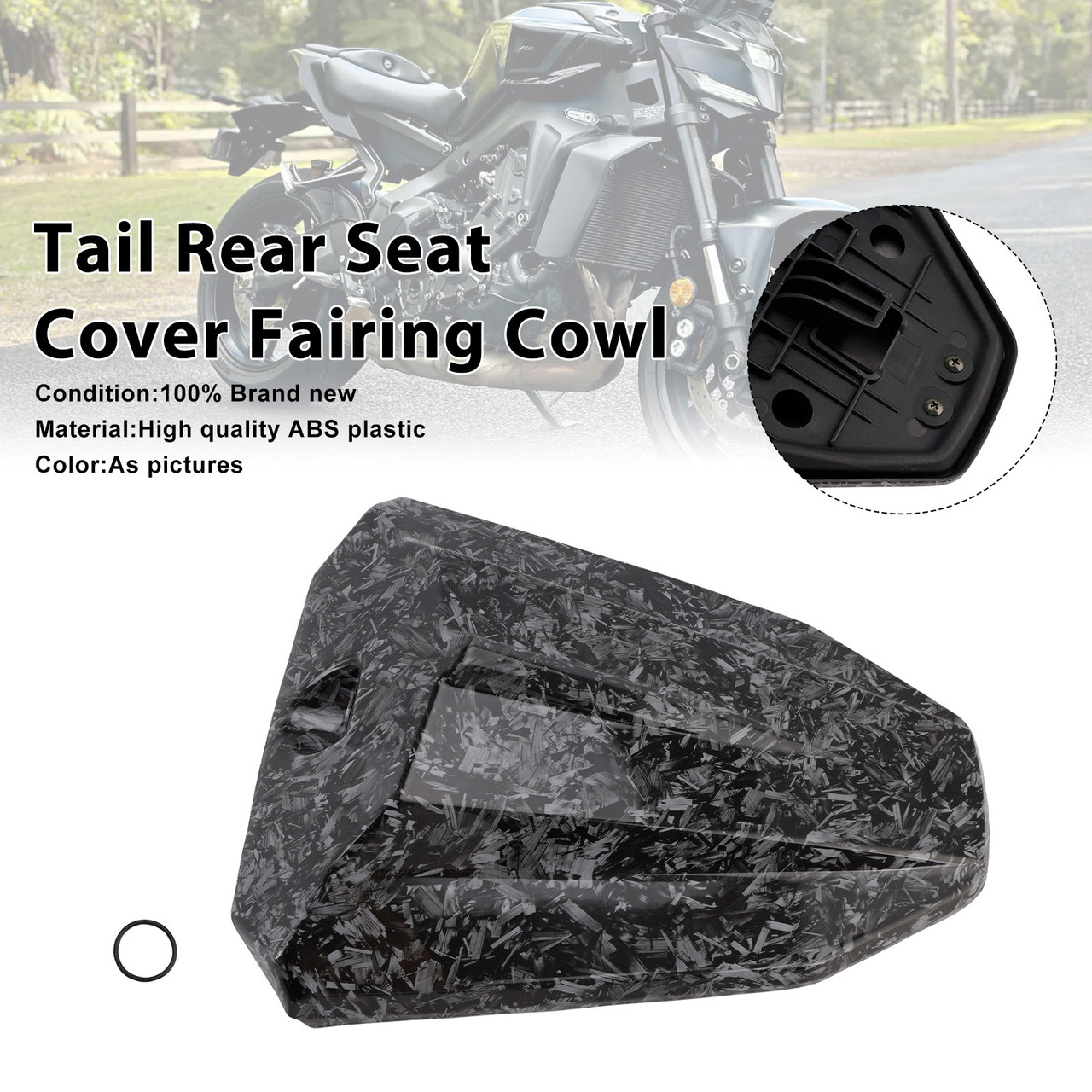2024-2026 Yamaha MT-09 / MT-09 SP Tail Rear Seat Cover Fairing Cowl Forge Generic