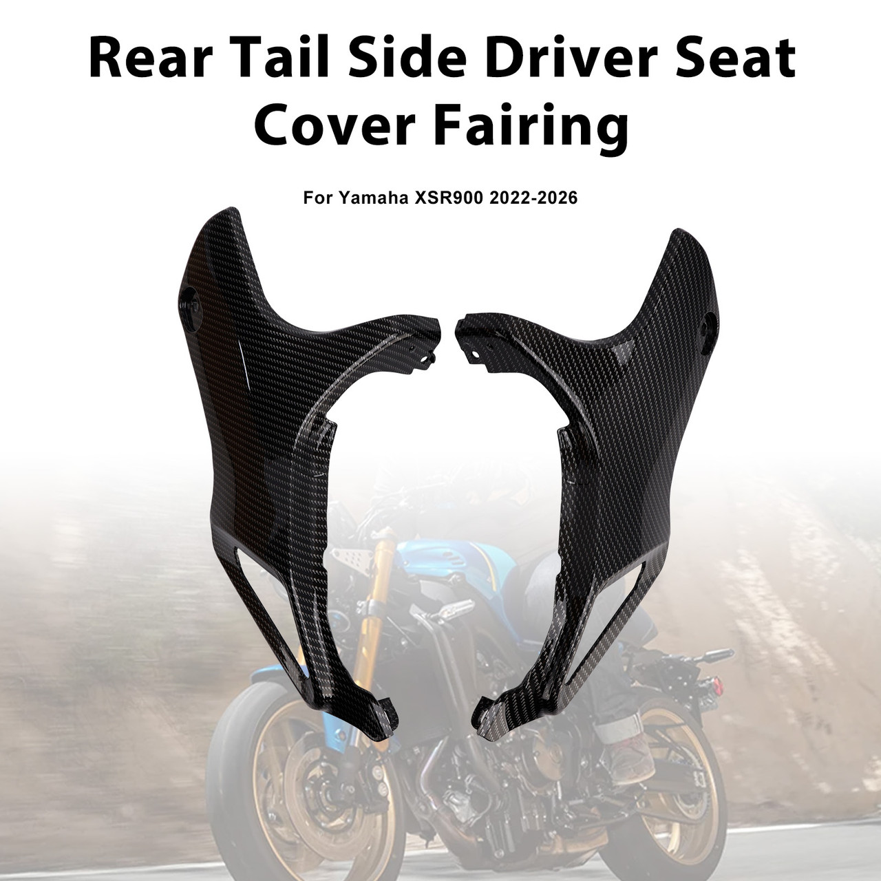 2022-2026 Yamaha XSR900 Rear Tail Side Driver Seat Cover Fairing Carbon Generic