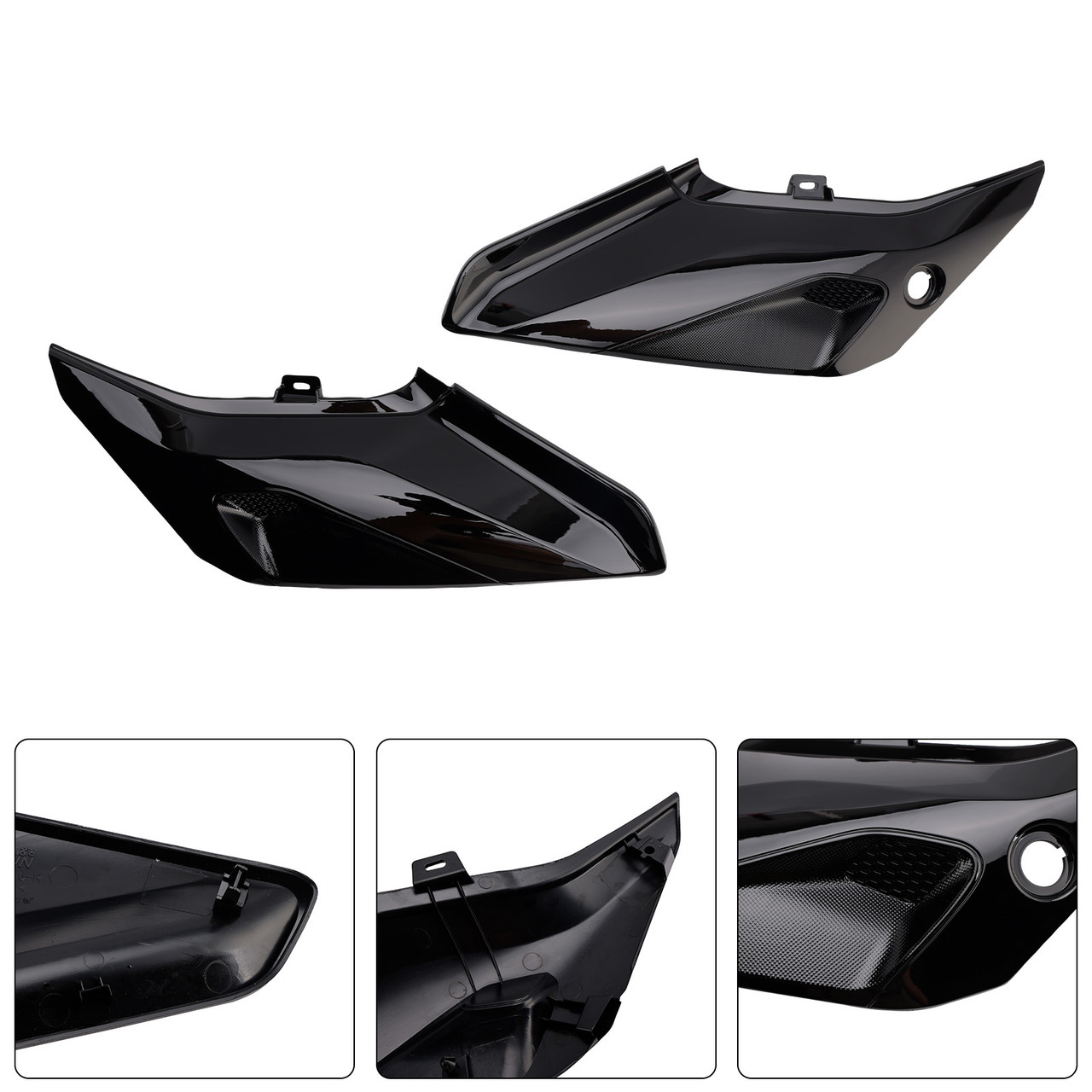 2022-2026 Triumph Trident 660 Rear Tail Side Driver Seat Cover Fairing Black Generic