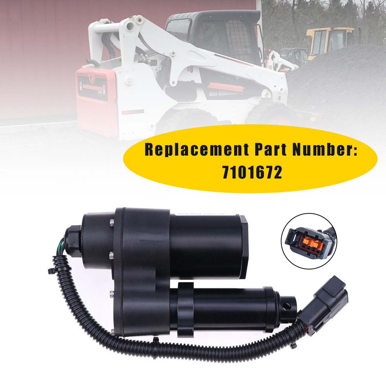 7101672 Control Valve Actuator For Bobcat 753 963 S130 S185 S205 S220 S300 S510
