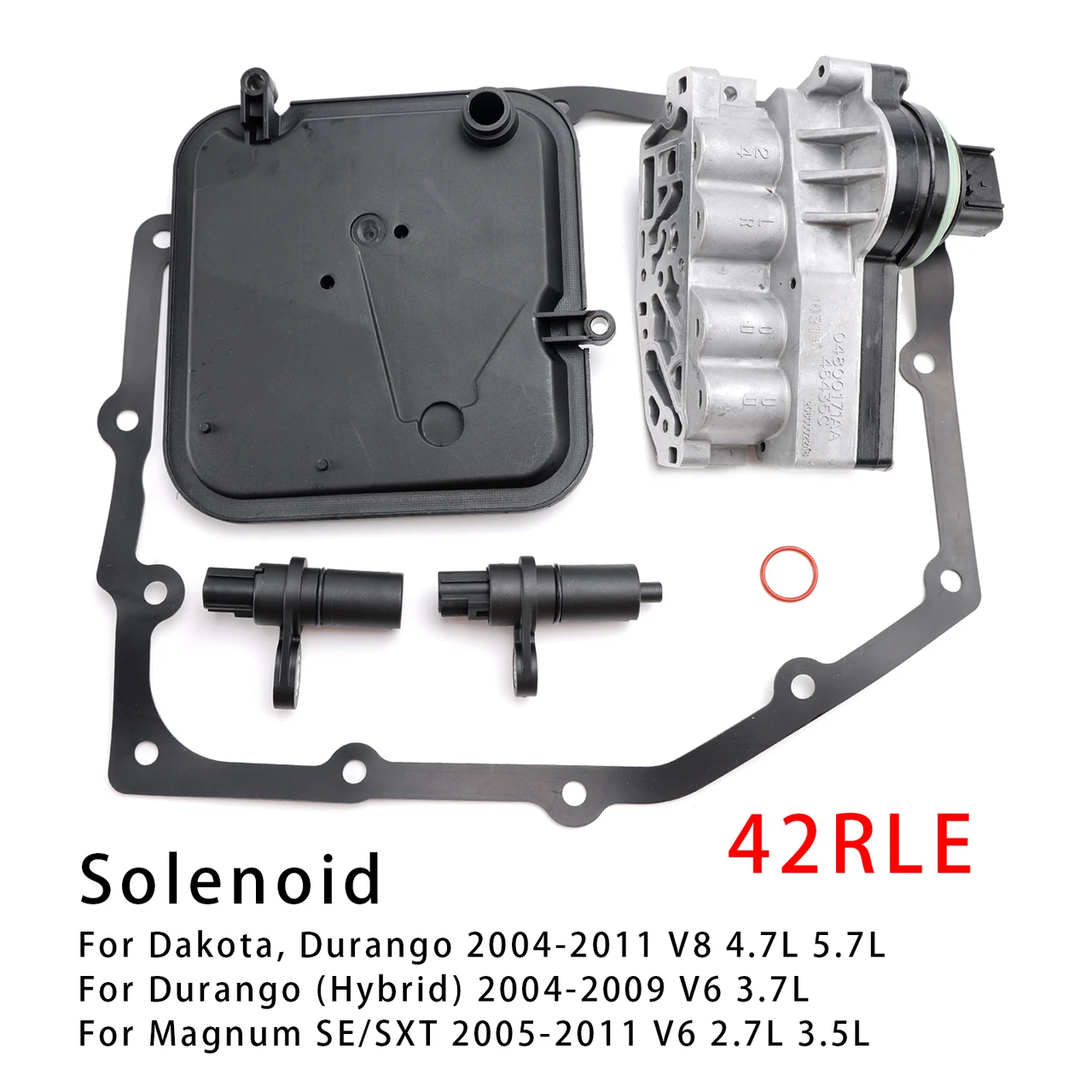 42RLE Transmission Shift Solenoid Block Pack Kit Fit Chrysler Dodge Jeep Liberty