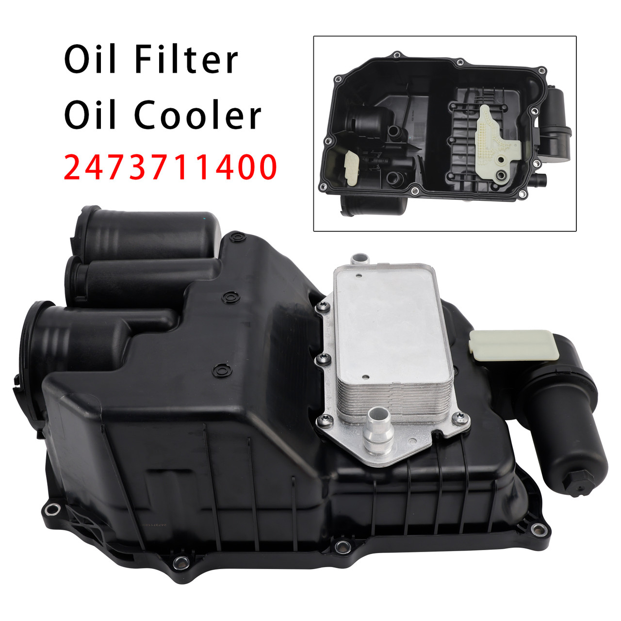 Mercedes-Benz B-CLASS Sports Tourer W247 Gearbox Oil Pan Oil Cooler 2473711400 Generic