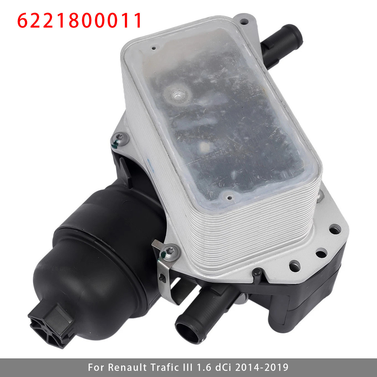 2014-2019 Vauxhall Vivaro B X82 1.6 CDTi Engine Oil Filter Oil Cooler Assembly 6221800011 Generic