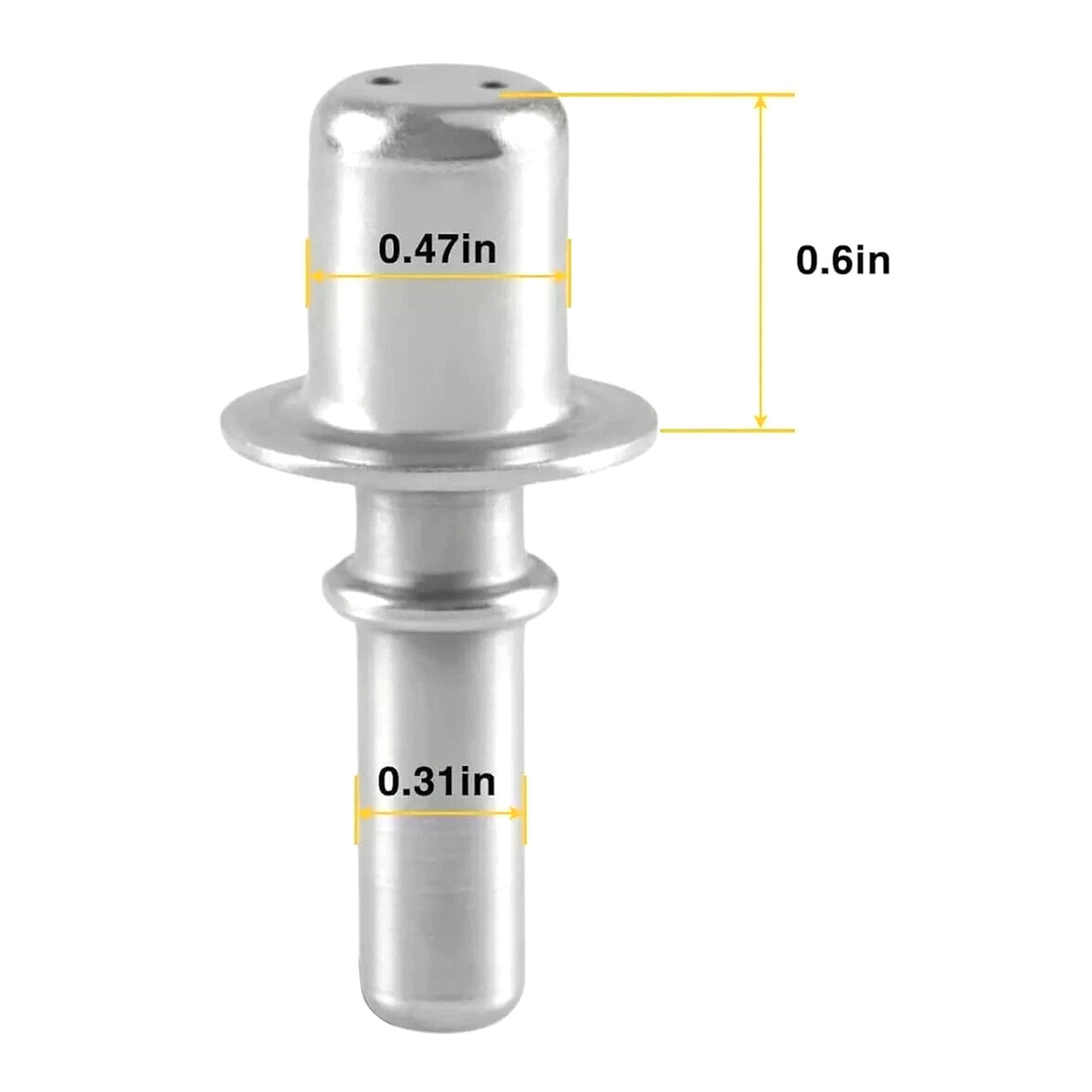 2008-2010 Vue Right PCV Valve Hose Adapter 12583384 Generic