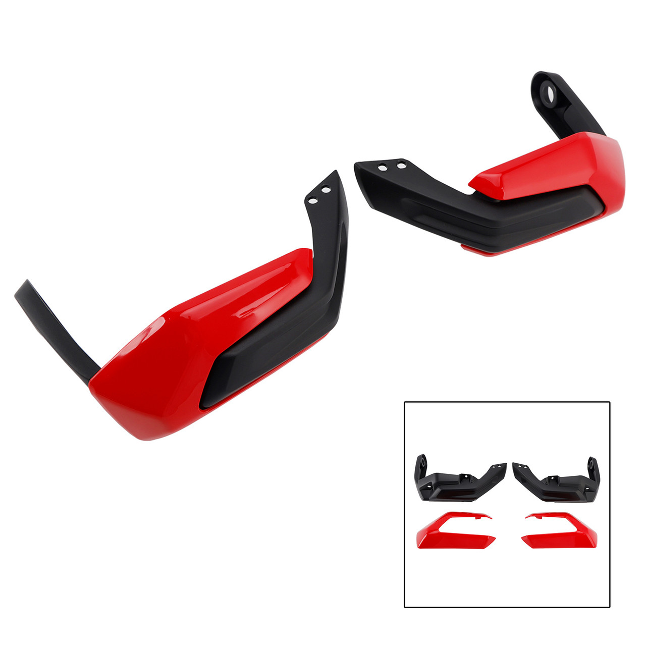 2025- Yamaha Tenere 700 T700S Handguard Protector Red Generic