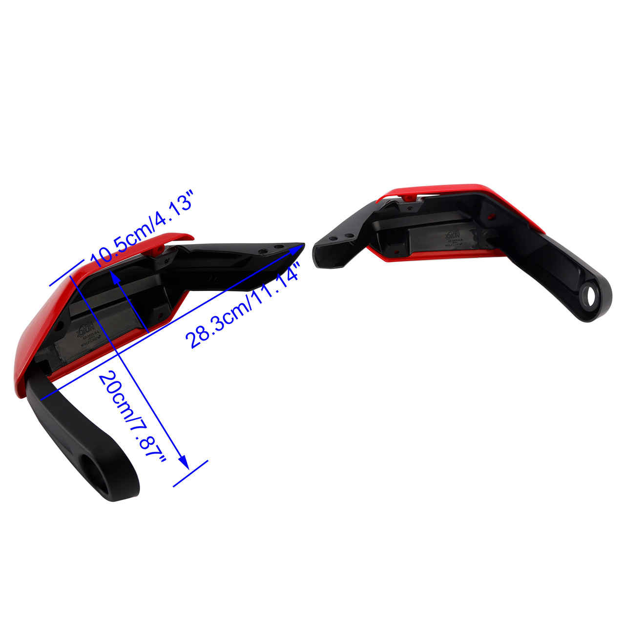 2025- Yamaha Tenere 700 T700S Handguard Protector Red Generic