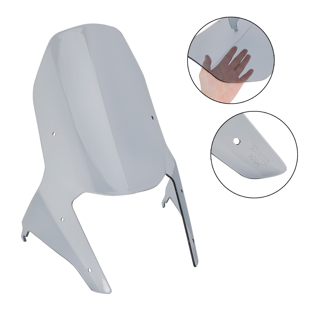 2025- YAMAHA Tenere 700 T700S Windshield WindScreen Fairing Gray Generic