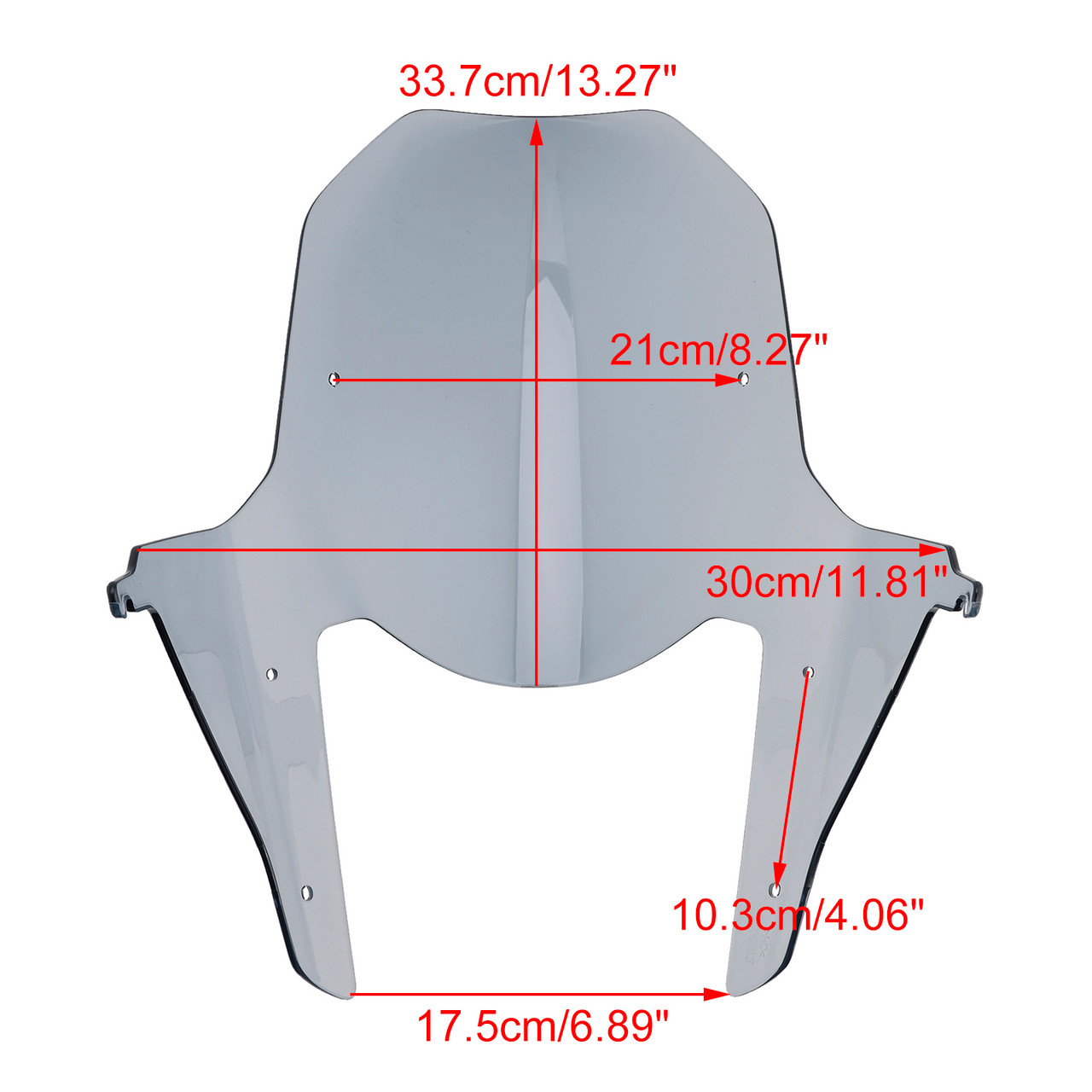 2025- YAMAHA Tenere 700 T700S Windshield WindScreen Fairing Gray Generic