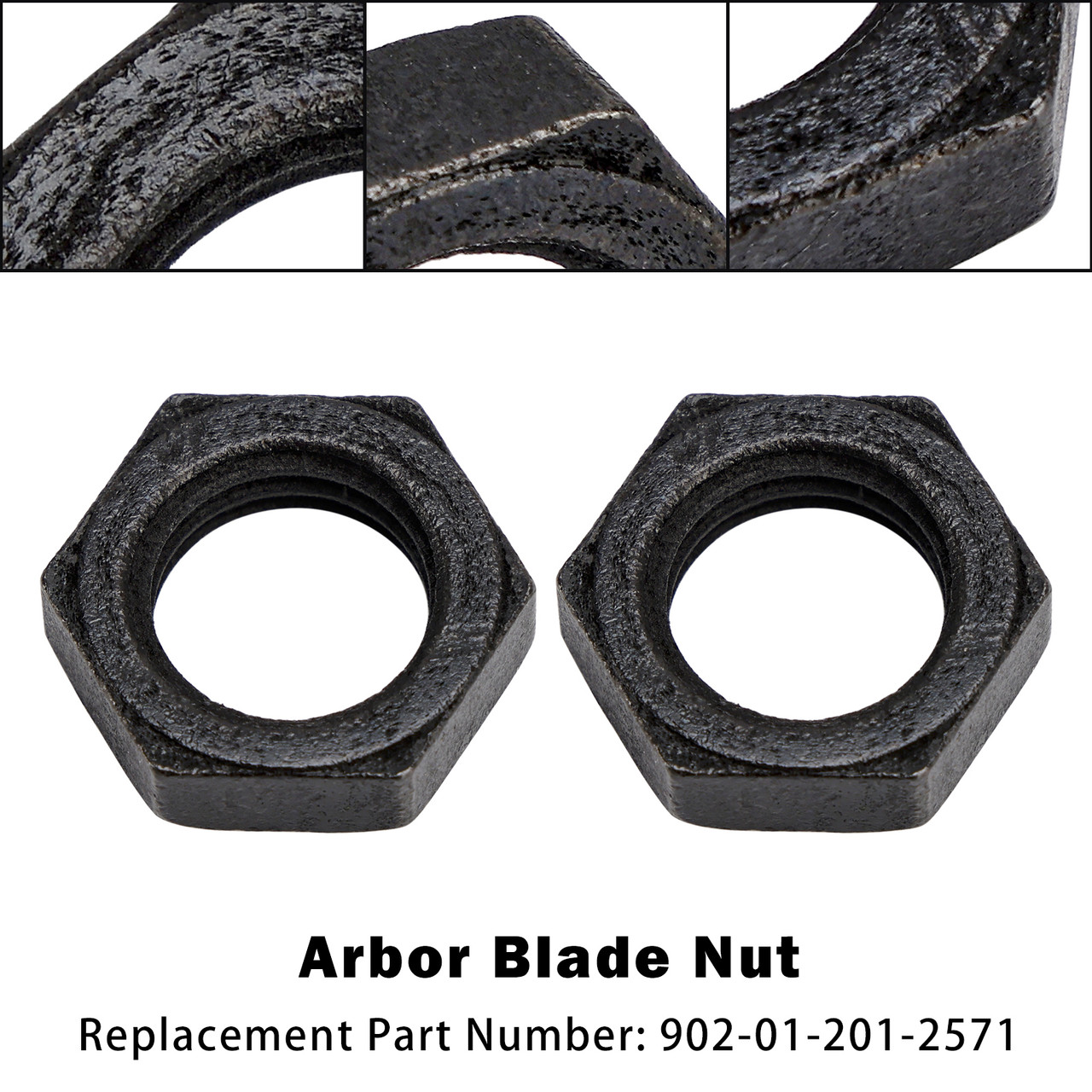 2PCS For Delta Unisaw Arbor Blade Nut Right Hand Thread For Left 902-01-201-2571