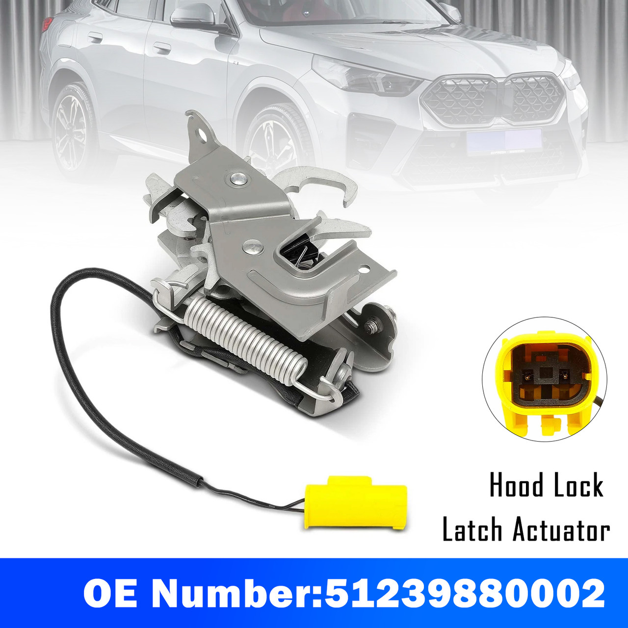 2024-2025 BMW X2 U10 Front Right Bonnet Hood Latch Lock 51239880002 Generic