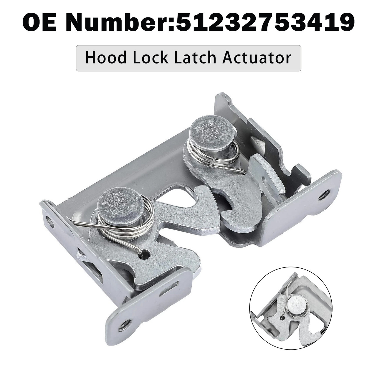 2006-2015 Mini R56 R57 R58 R59 Front Bonnet Lock Latch 51232753419 Generic