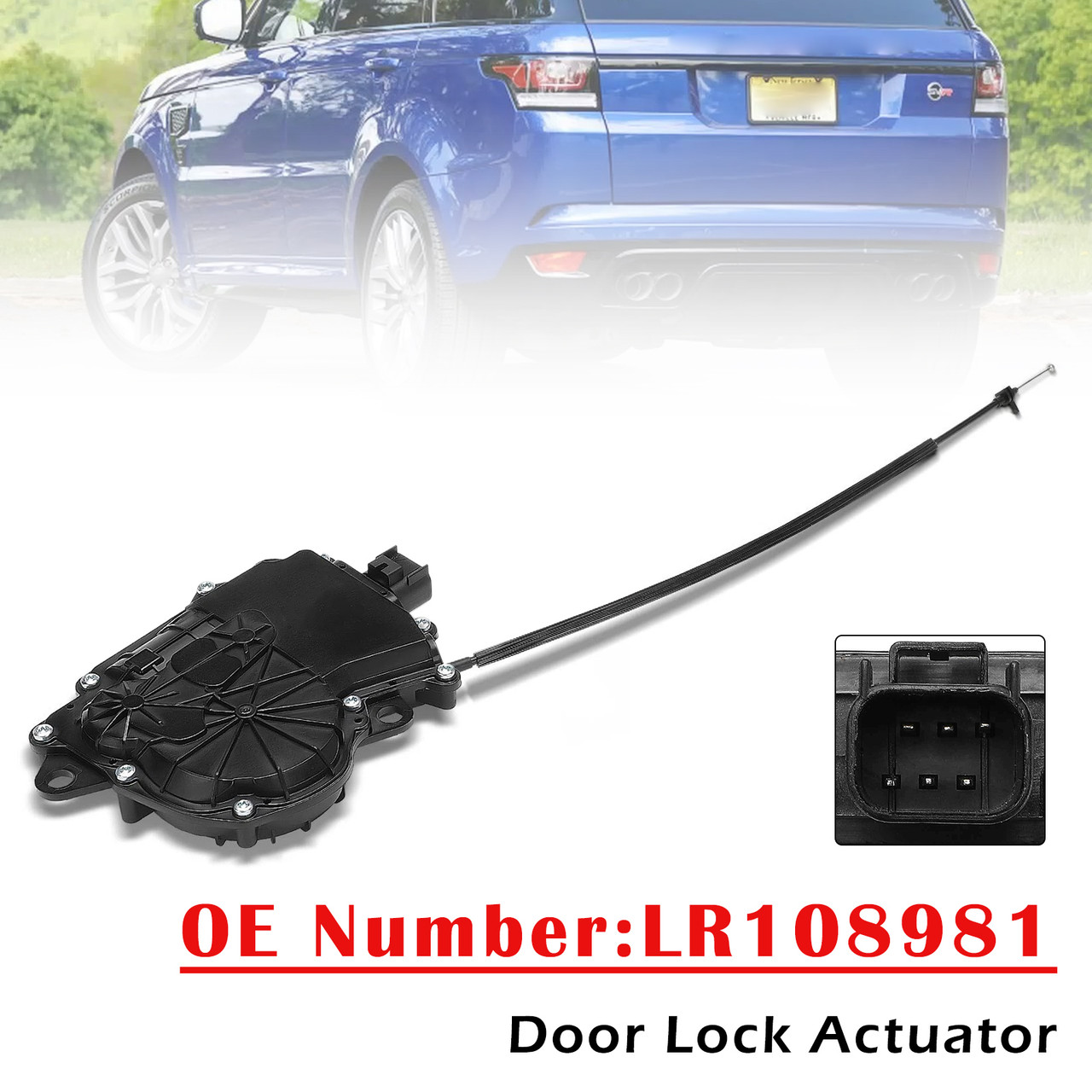 2013-2017 Land Rover Range Rover Rear Door Lock Actuator LR108981 Generic