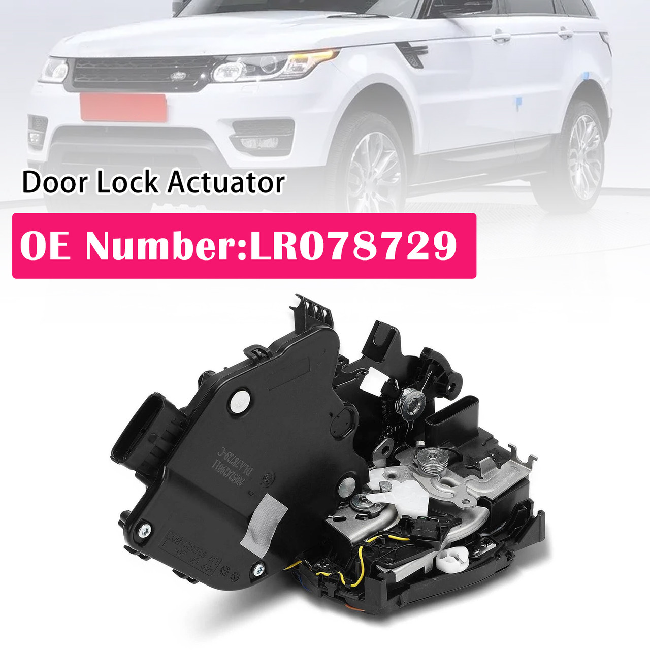 2012-2024 Land Rover Range Rover IV L405 Front Left Door Lock Actuator LR078729 Generic